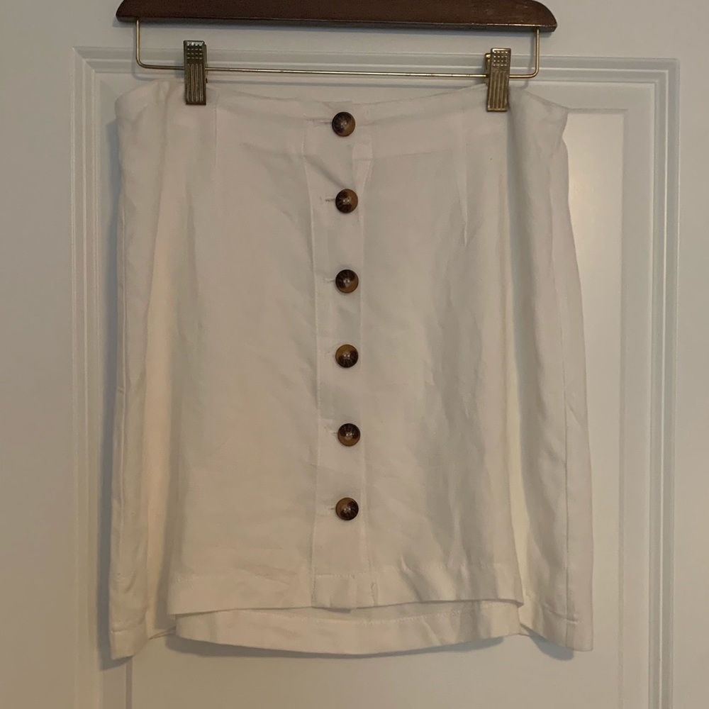 Charlotte Russe white button up shirt